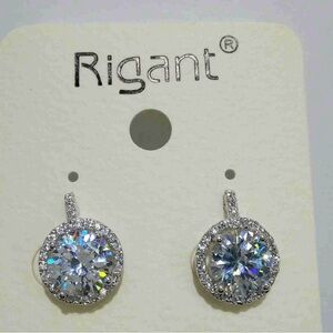 Gant Silver Crystal Earrings